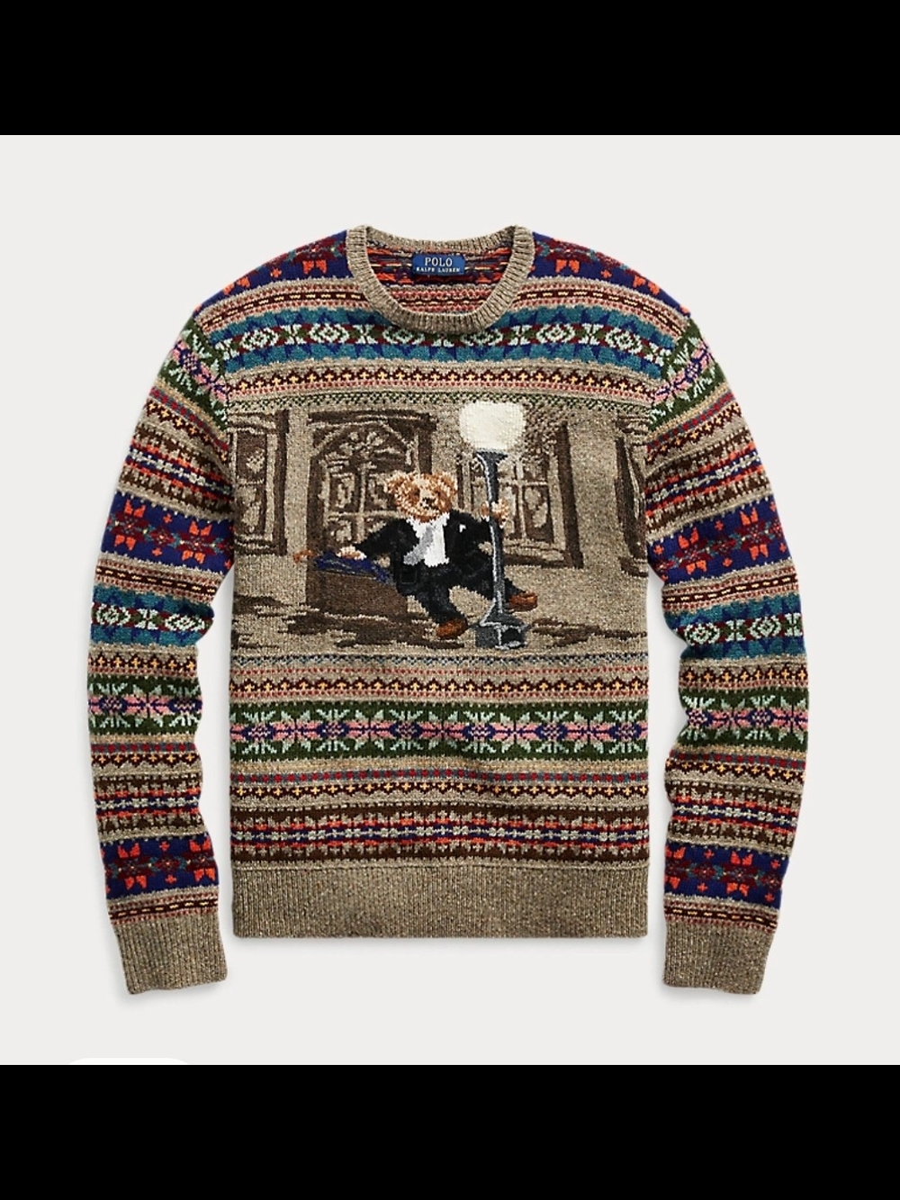 The Iconic Bear Isle Sweater Polo Ralph Lauren